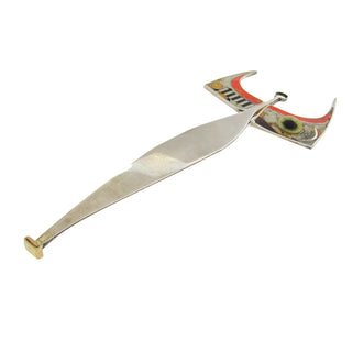 Tod Pardon: Sterling Inlay Brooch & Sculpture