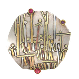 Earl Pardon:  Modernist Brooch