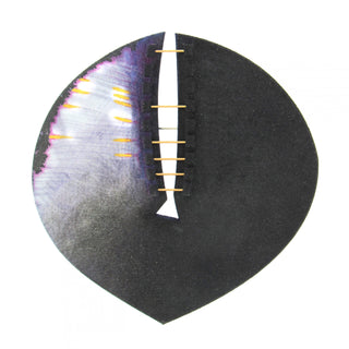 Rebekah Laskin: 3-D Hand Painted Brooch