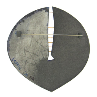 Rebekah Laskin: 3-D Hand Painted Brooch