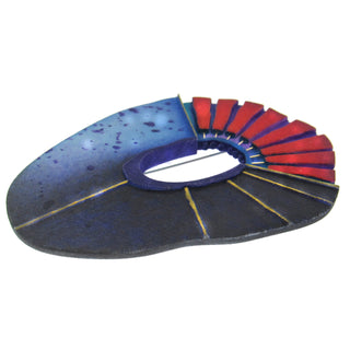 Rebekah Laskin: 3-D Hand Painted Brooch