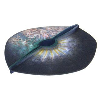 Rebekah Laskin: 3-D Hand Painted Brooch