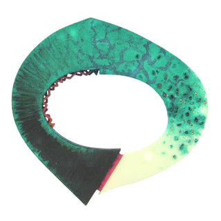 Rebekah Laskin: 3D Printed Hand Painted Brooch