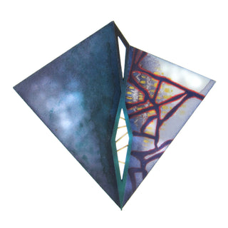 Rebekah Laskin: 3-D Hand Painted Brooch