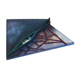 Rebekah Laskin: 3-D Hand Painted Brooch