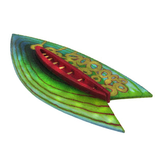 Rebekah Laskin: 3D Printed Hand Painted Brooch