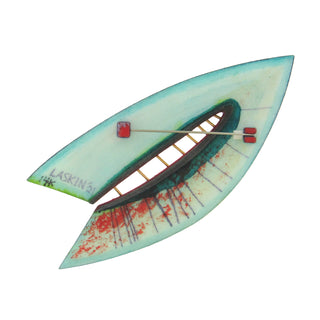 Rebekah Laskin: 3-D Hand Painted Brooch