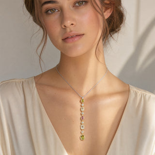 Fancy Diamond Pendant Necklace