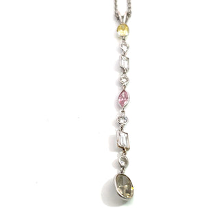 Fancy Diamond Pendant Necklace