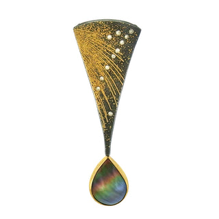 Atelier Zobel: Tahiti Pearl and Diamond Vario Clasp Pendant