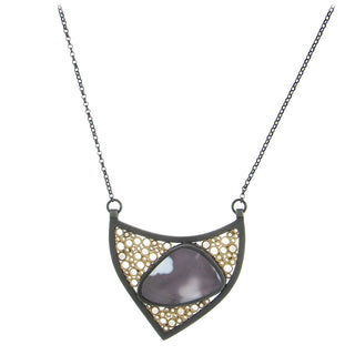 Belle Brooke: Diamond Agate Necklace