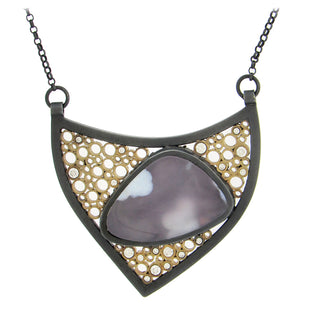 Belle Brooke: Diamond Agate Necklace