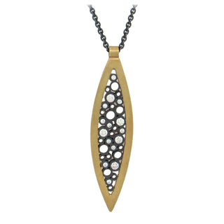 Belle Brooke: Solar Flare Diamond Pendant Necklace