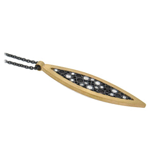 Belle Brooke: Solar Flare Diamond Pendant Necklace