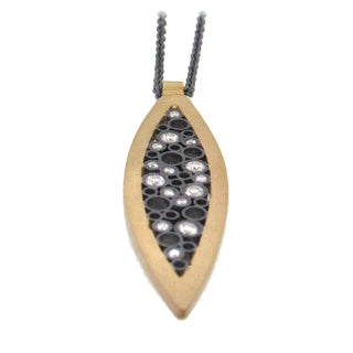 Belle Brooke: Solar Flare Diamond Pendant Necklace