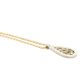 Belle Brooke: Teardrop Estrella Diamond Pendant