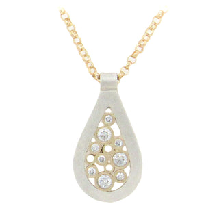 Belle Brooke: Teardrop Estrella Diamond Pendant