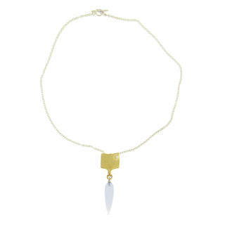 Marco Borghesi: Blue Chalcedony Pendant