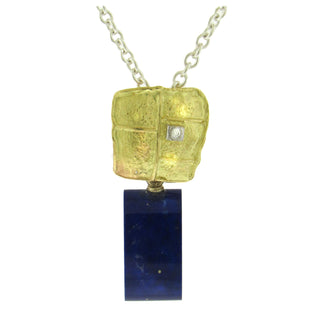 Marco Borghesi: Blue Chalcedony Pendant