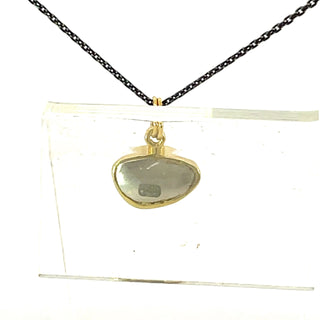 Margoni Studio: Peridot Pendant Necklace