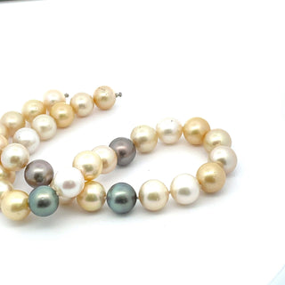 Multi-Color South Sea Pearl Necklace
