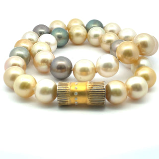 Multi-Color South Sea Pearl Necklace