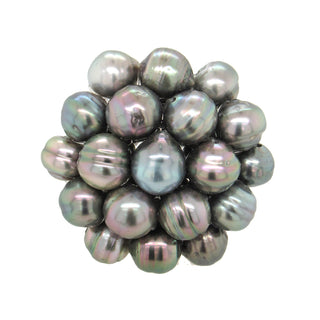 Tahitian Pearl Cluster Ring
