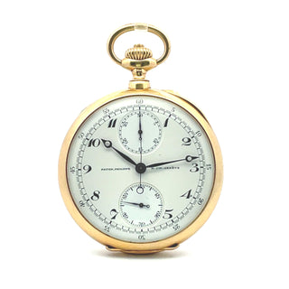 18K Patek Philippe Chronograph Pocket Watch
