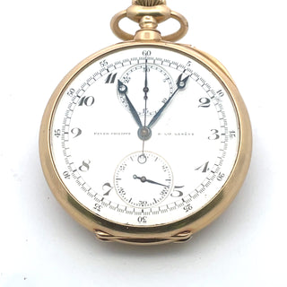 18K Patek Philippe Chronograph Pocket Watch