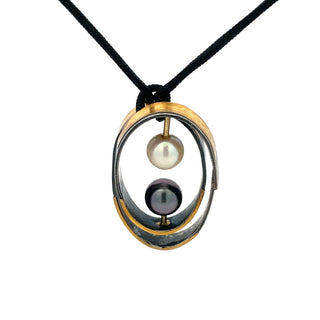 Marco Borghesi: Tahitian and Akoya Pearl Pendant