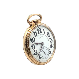 Gold-Filled Illinois 50mm Pocket Watch