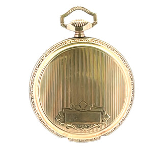 Gold-filled Illinois Railroad Pocket Watch