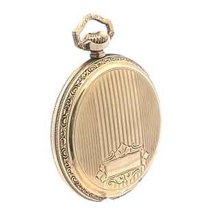 Gold-filled Illinois Railroad Pocket Watch