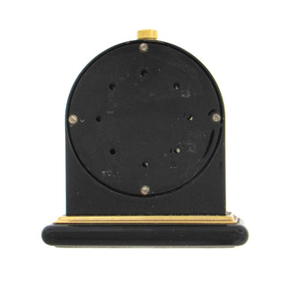 Bulgari Black Enamel Vintage Mini Travel Clock
