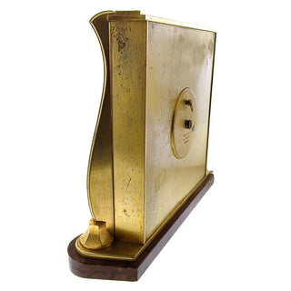 Swiss Scroll Mantel/Desk Clock