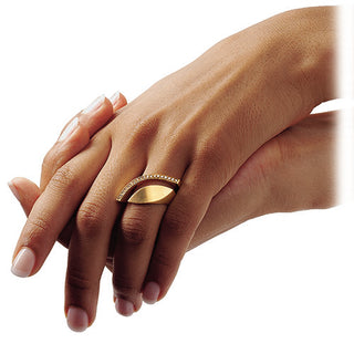 Angela Hubel: Diamond Eye Ring