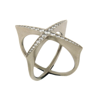 Diamond X Ring