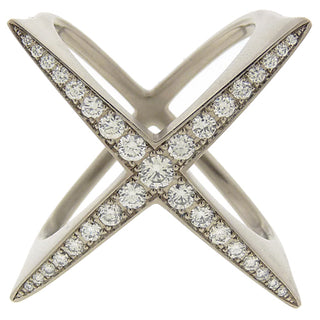 Diamond X Ring