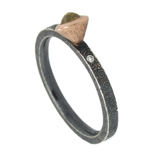 Alishan: Rose-Cut Diamond Ring