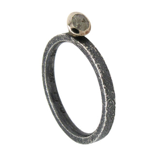 Rose-Cut Diamond Ring