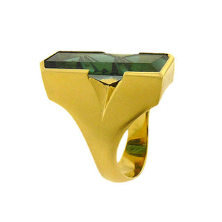 GreenTourmaline Ring