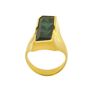 GreenTourmaline Ring