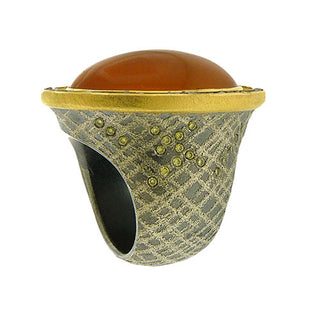 Magnificent Fire Opal Cocktail Ring