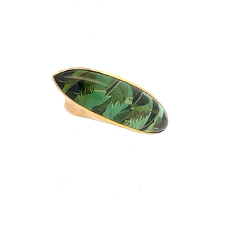 Tom Munsteiner: Tourmaline Diagonal Ring