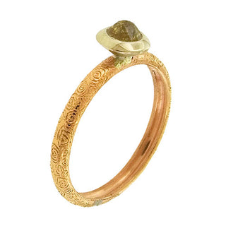 Alishan: Rose-Cut Stacking Ring