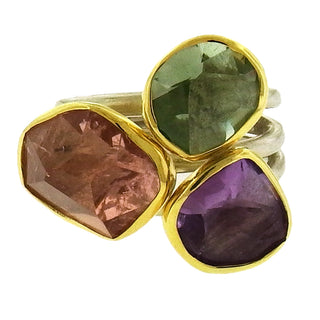Margoni Studio: Amethyst Morganite Ring