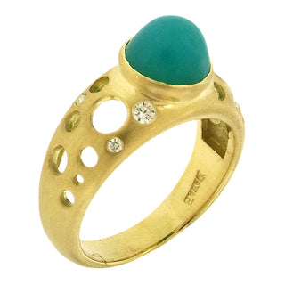 Peter Schmid: Rutilated Quartz Ring