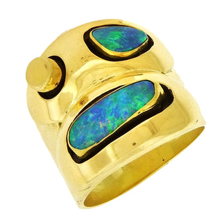 Peter Schmid: Rutilated Quartz Ring