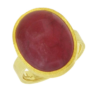 Peter Schmid: Rutilated Quartz Ring