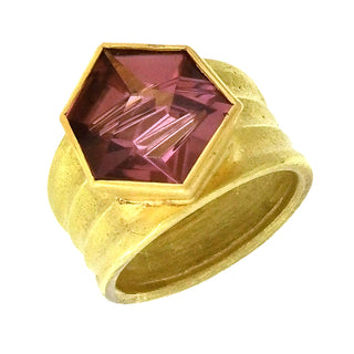 Peter Schmid: Rutilated Quartz Ring